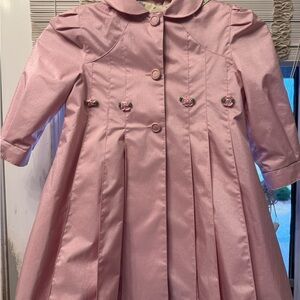 Vintage Rothschild Elegant Pink Kids Coat